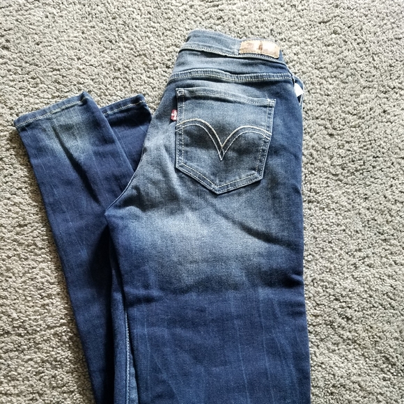 Levi's Jean Legging medium wash size 28x30 - Picture 1 of 6